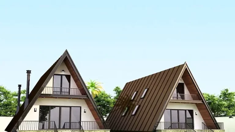 پروژه اجرای نمای چوب طرح سویسی کلاچای